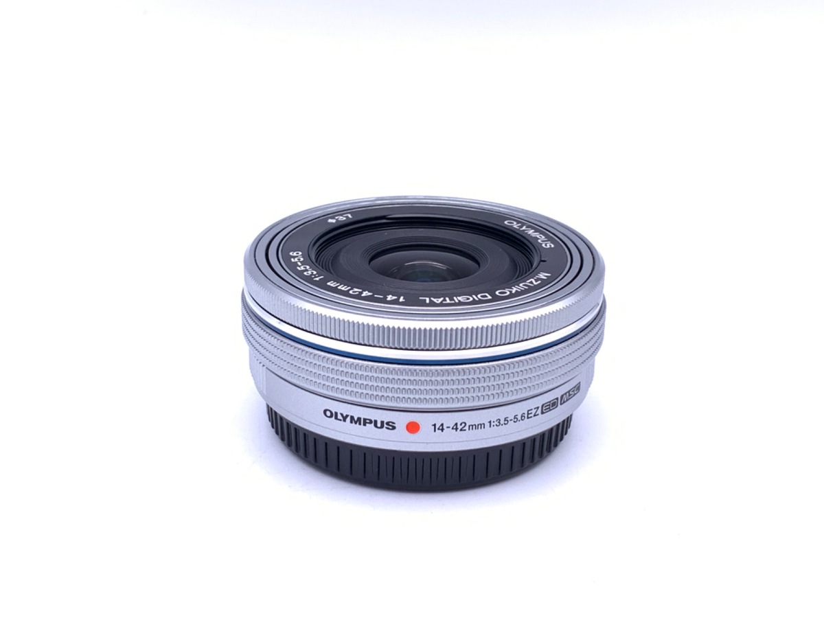 【最終価格】オリンパス M.ZUIKO 14-42mm EZ M.ZUIKO DIGITAL ED 14-42mm F3.5-5.6 EZ [シルバー] 中古価格