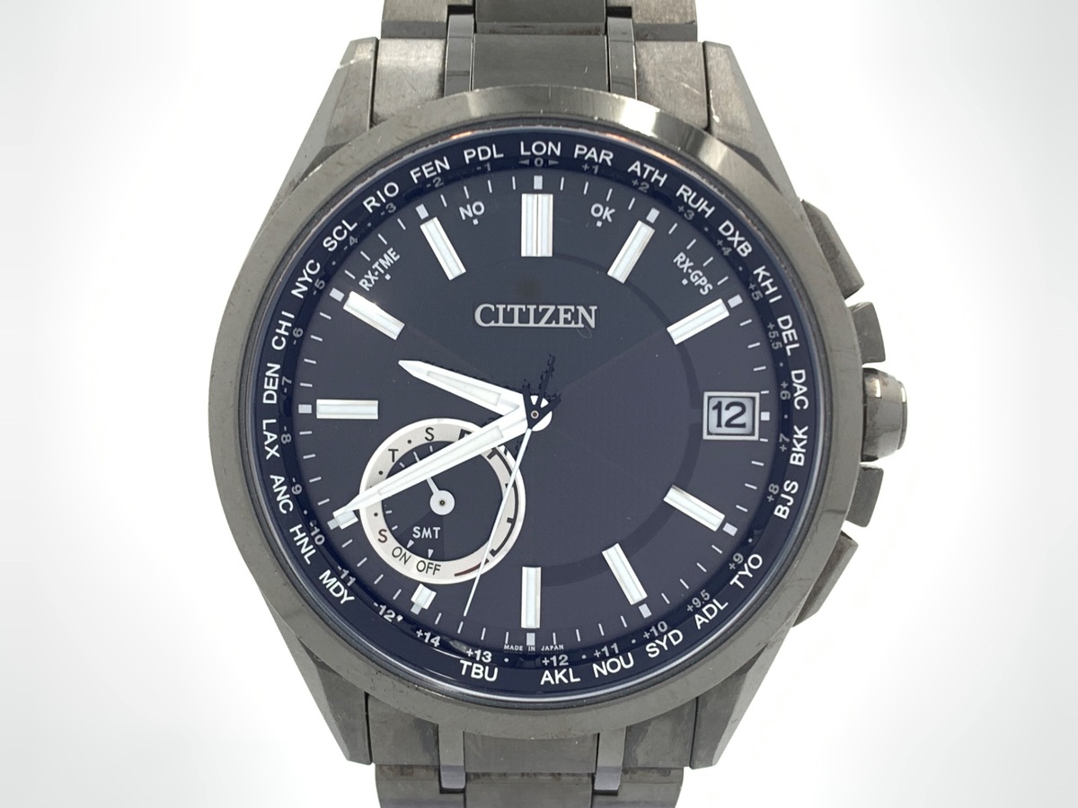 シチズン アテッサ ブラック CC3015-57E/F150-T021590 チタン