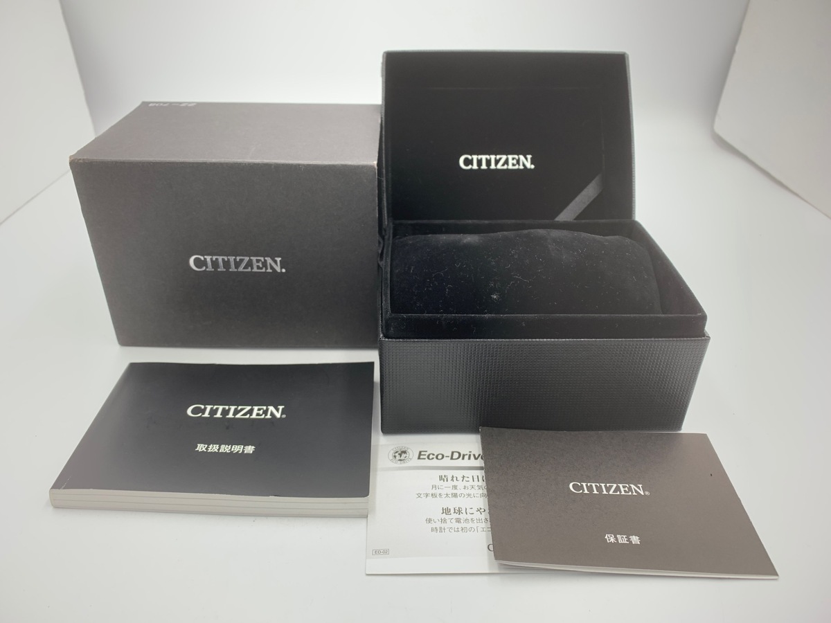 シチズン アテッサ ブラック CC3015-57E/F150-T021590 チタン