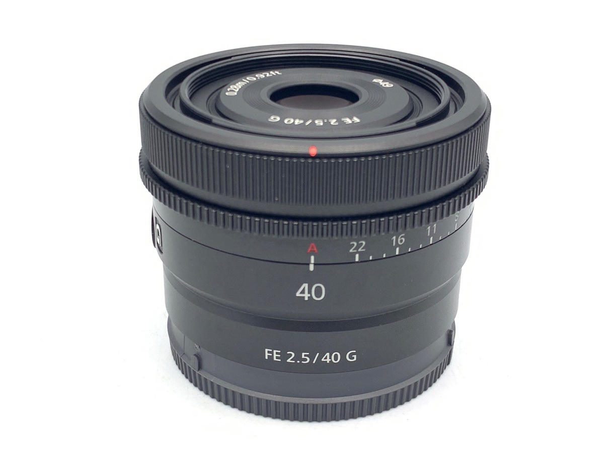 FE 40mm F2.5 G SEL40F25G 中古価格比較 - 価格.com