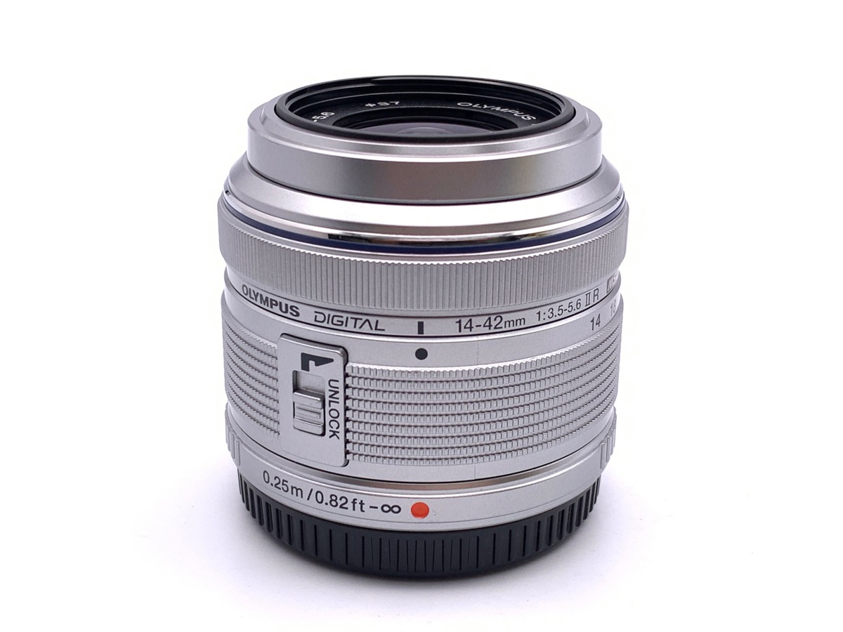 ❤️オリンパス 14 42 2 シルバー❤️送料無料⭐ 中古】オリンパス M.ZUIKO DIGITAL 14-42mm F3.5-5.6 II R シルバー