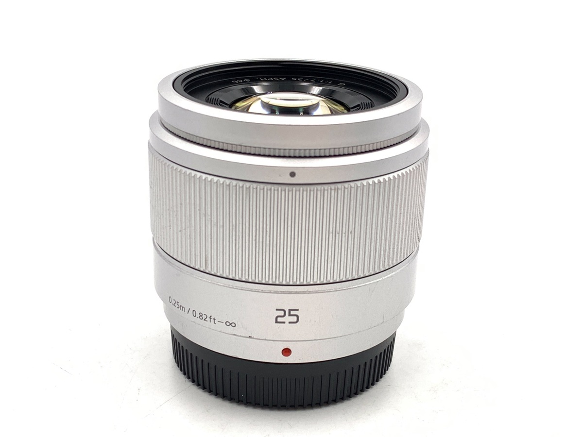 LUMIX G 25mm/F1.7 ASPH. H-H025-S [シルバー] 中古価格比較 - 価格.com