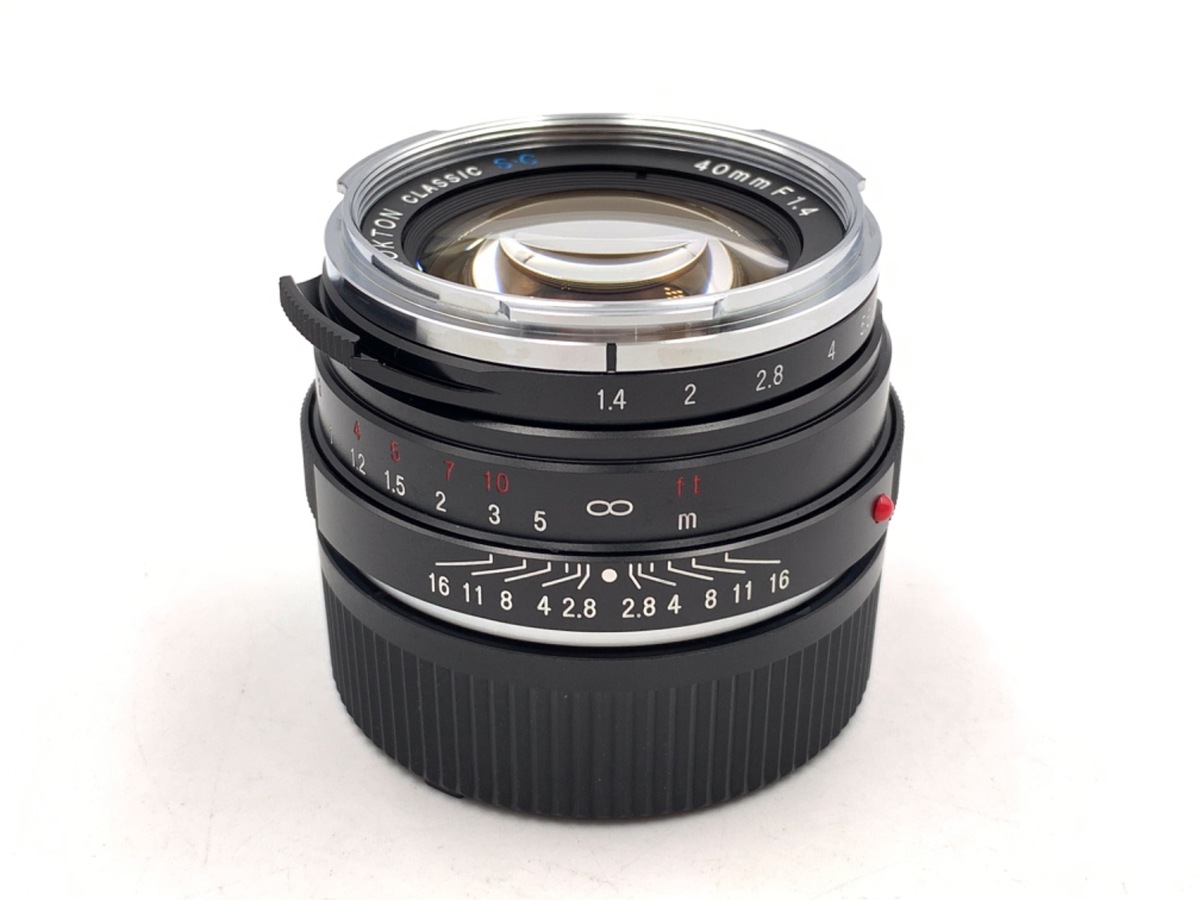 ◆NOKTON Classic 40mm F1.4の中古品ノクトン クラシック◆ フォクトレンダー NOKTON classic 40mm F1.4 S.C. 中古価格比較 - 価格.com
