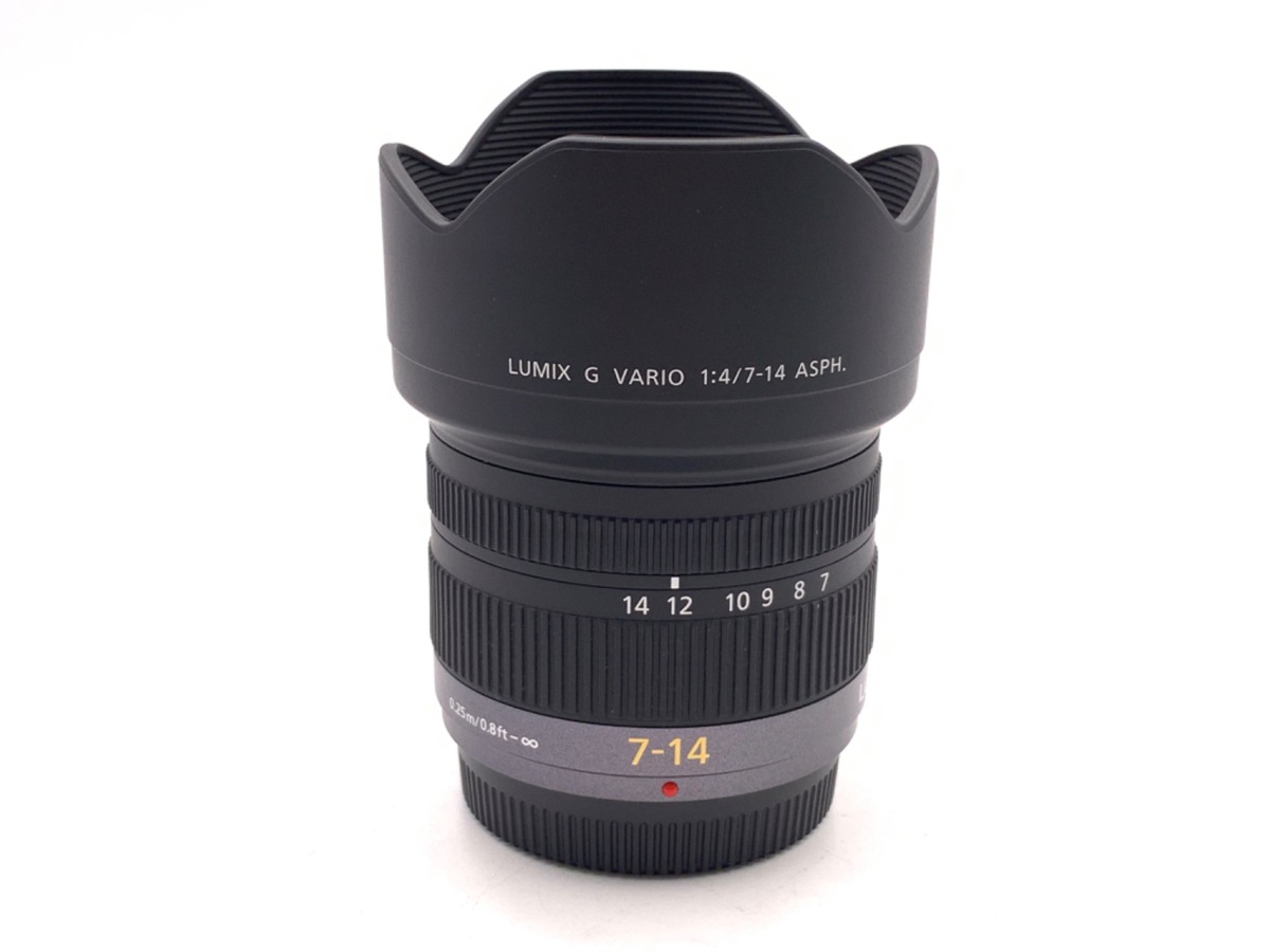 中古】パナソニック LUMIX G VARIO 7-14mm/F4.0 ASPH. [H-F007014