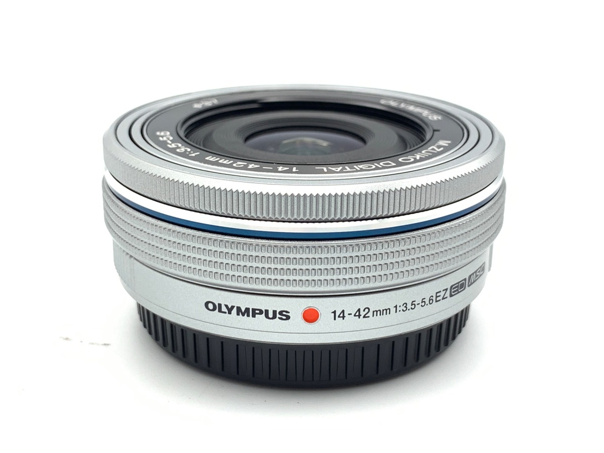 完動品　OLYMPUS M.ZUIKO DIGTAL 14-42mm シルバー Olympus M.Zuiko Digital 14-42mm f/3.5-5.6 II R Lens for MFT