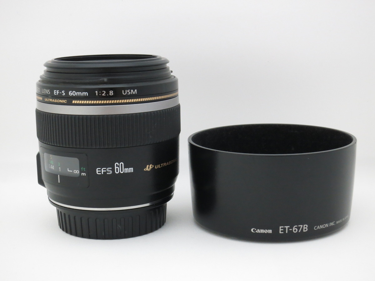 【中古】キヤノン EF-S60mm F2.8 マクロ USM