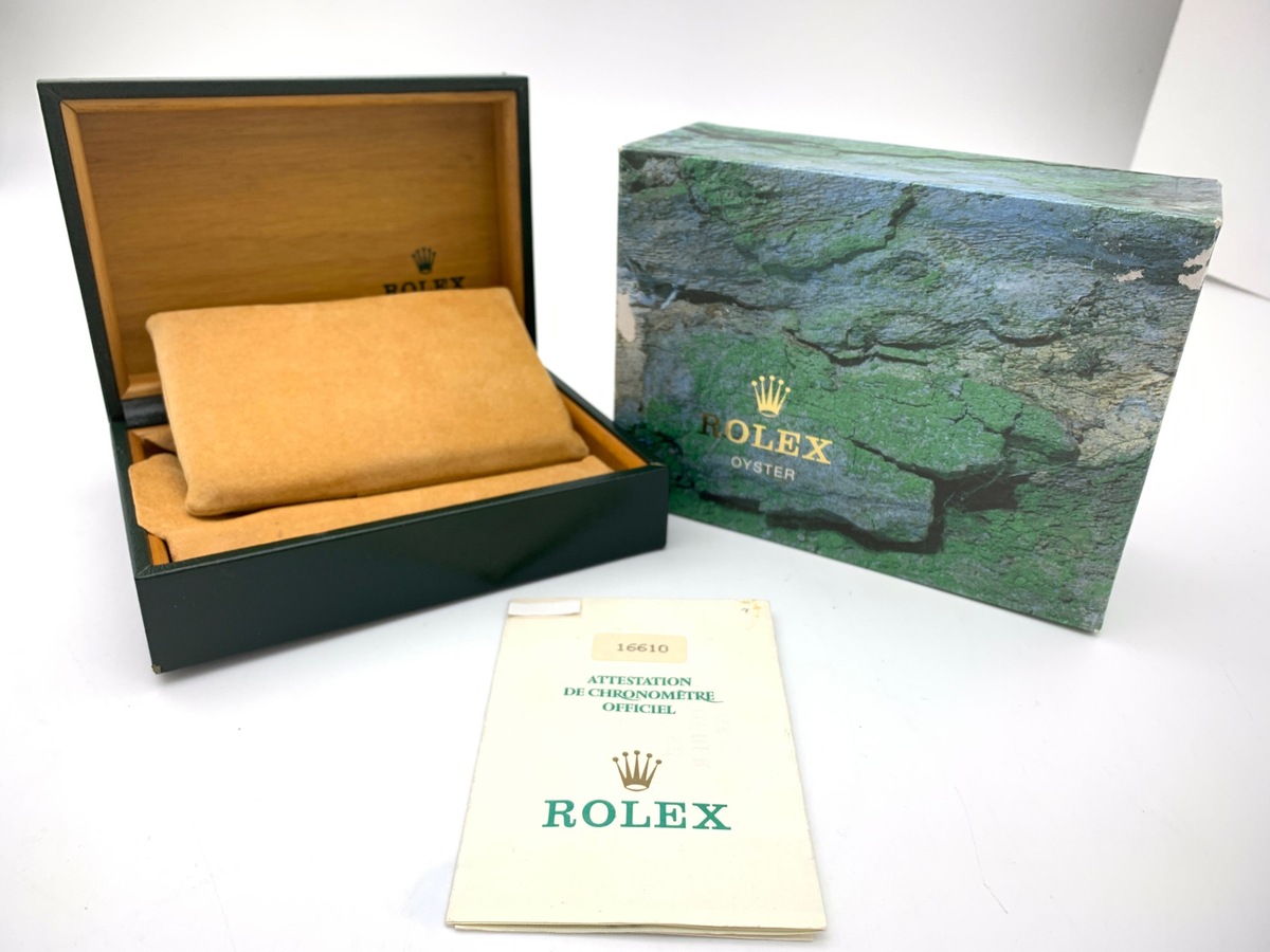 ロレックス(ROLEX) サブマリーナー デイト ブラック 16610 ステンレススティール クロノメーター表記