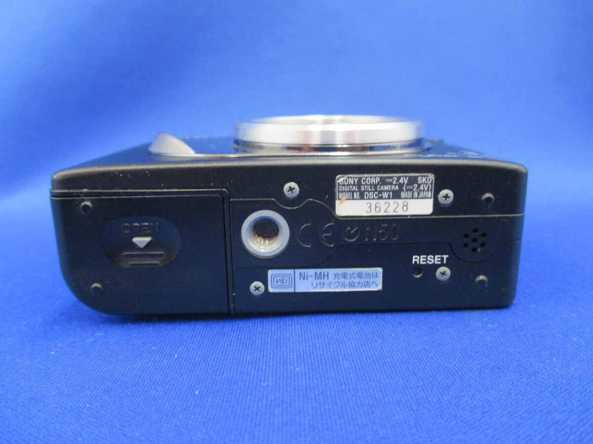 中古】ソニー（SONY）DSC-W1 ブラック【510万画素】｜｜カメラの 