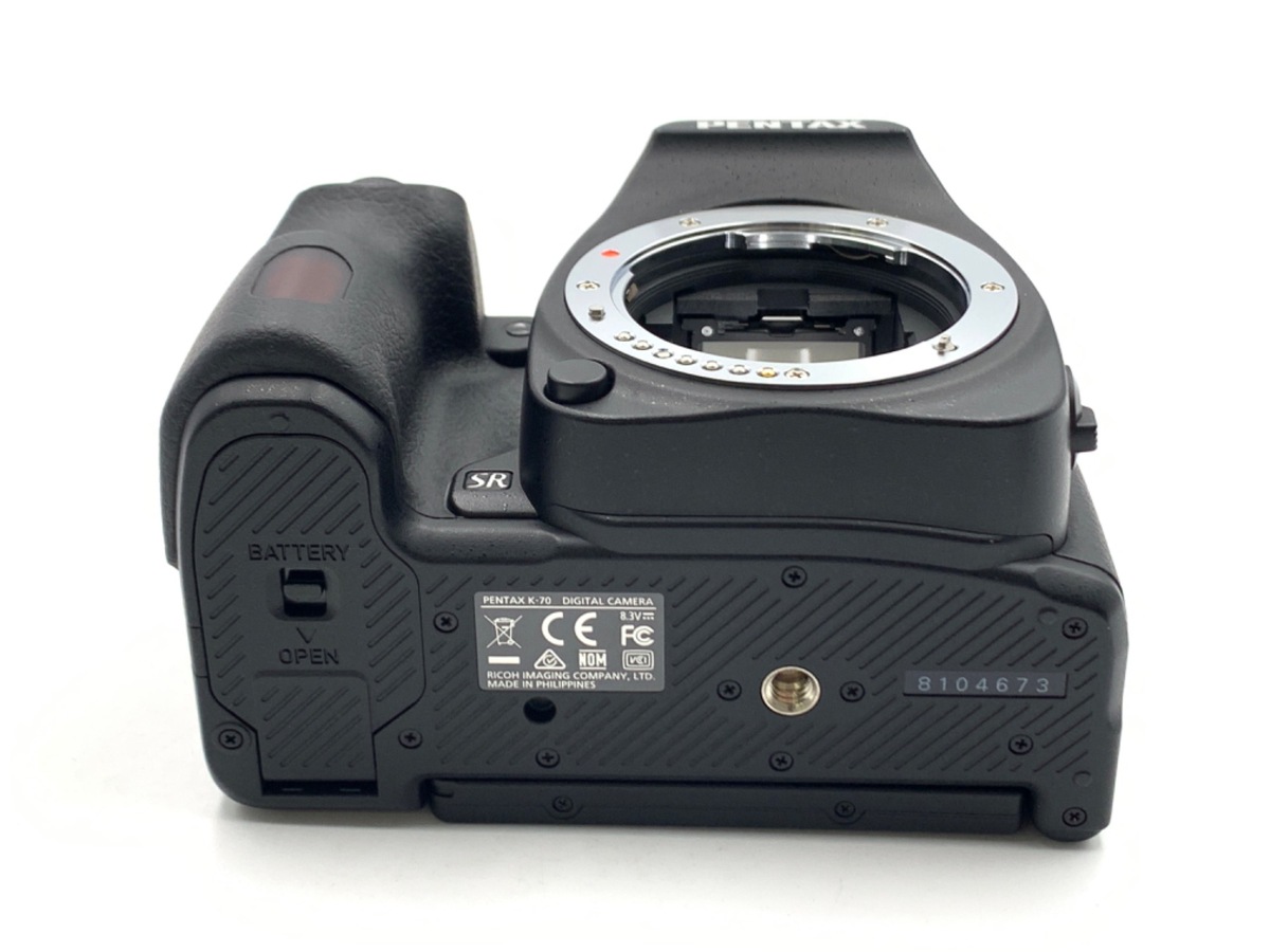 PENTAX - 【中古】 PENTAX K-70 ボディ 電池 充電器付 ショット数約650 ペンタックス 中古】 PENTAX K-70 ボディ 電池 充電器付 ショット数約650