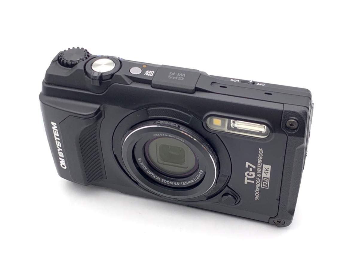 【美品】　OM SYSTEM Tough TG-7 ブラック　中古品 中古】OM SYSTEM Tough TG-7 BLK ブラック｜｜カメラのキタムラ