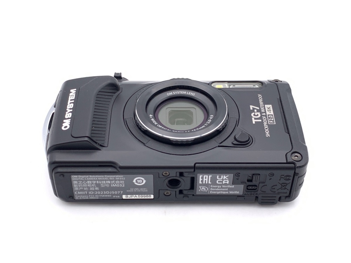 【美品】　OM SYSTEM Tough TG-7 ブラック　中古品 中古】OM SYSTEM Tough TG-7 BLK ブラック｜｜カメラのキタムラ