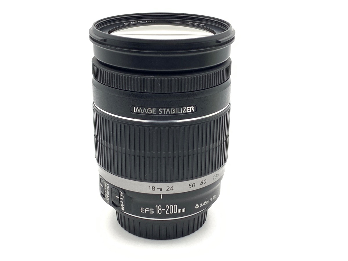 Canon EF-S 18-200mm ズームレンズ　中古品 中古：B(並品)】キヤノン EF-S18-200mm F3.5-5.6 IS | 2448590048701