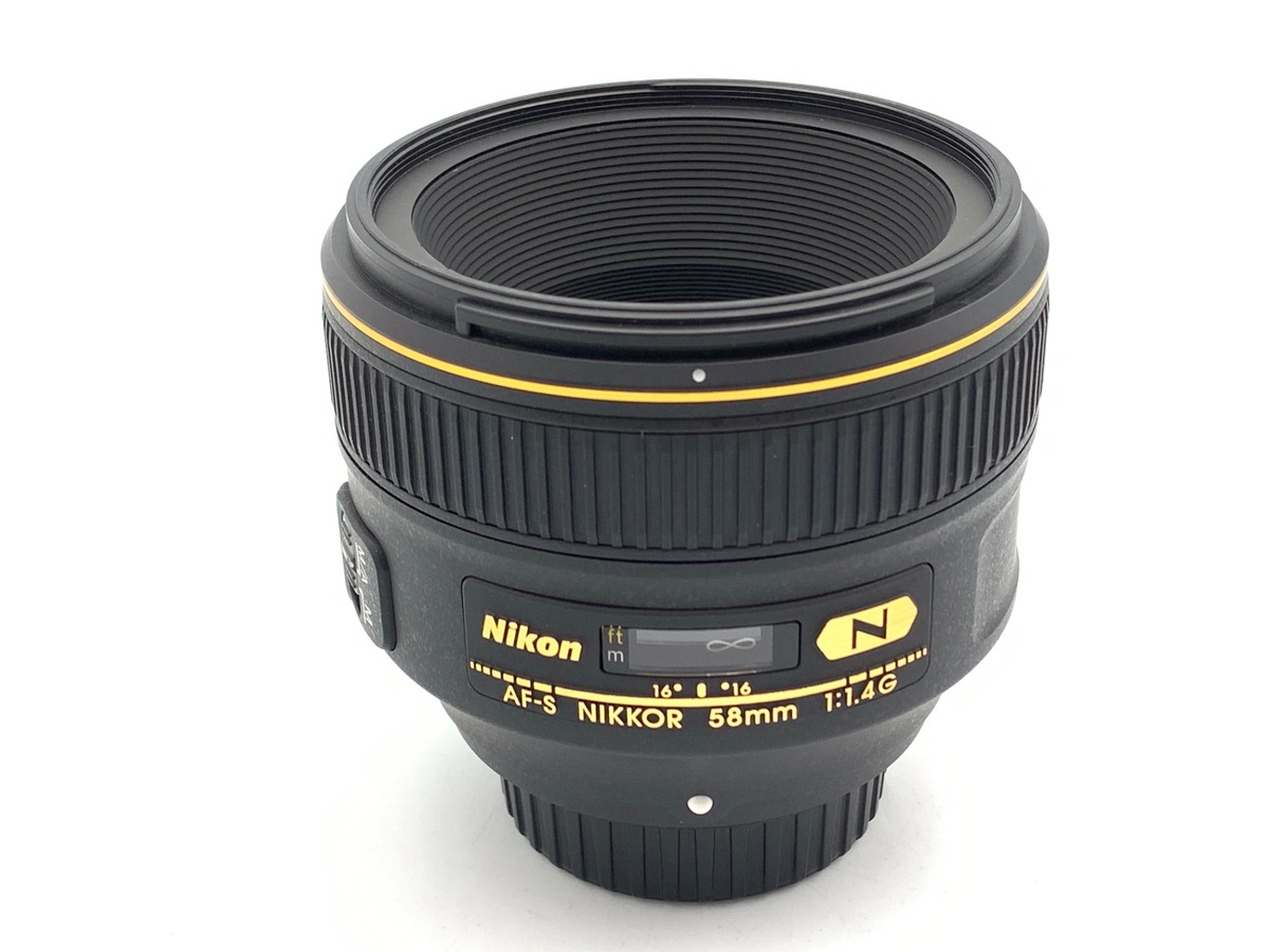 【超美品】 ニコン　Nikon AF-S NIKKOR 58mm F1.4 G AF-S NIKKOR 58mm f/1.4G 中古価格比較 - 価格.com