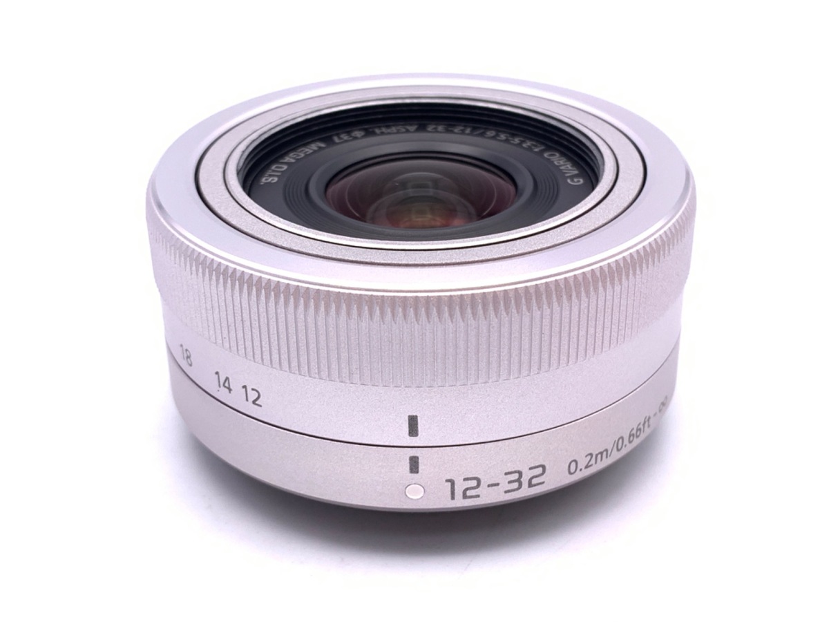 【中古美品】LUMIX H-FS12032 12-32mm ズームレンズ LUMIX G VARIO 12-32mm/F3.5-5.6 ASPH./MEGA O.I.S. H-FS12032-S