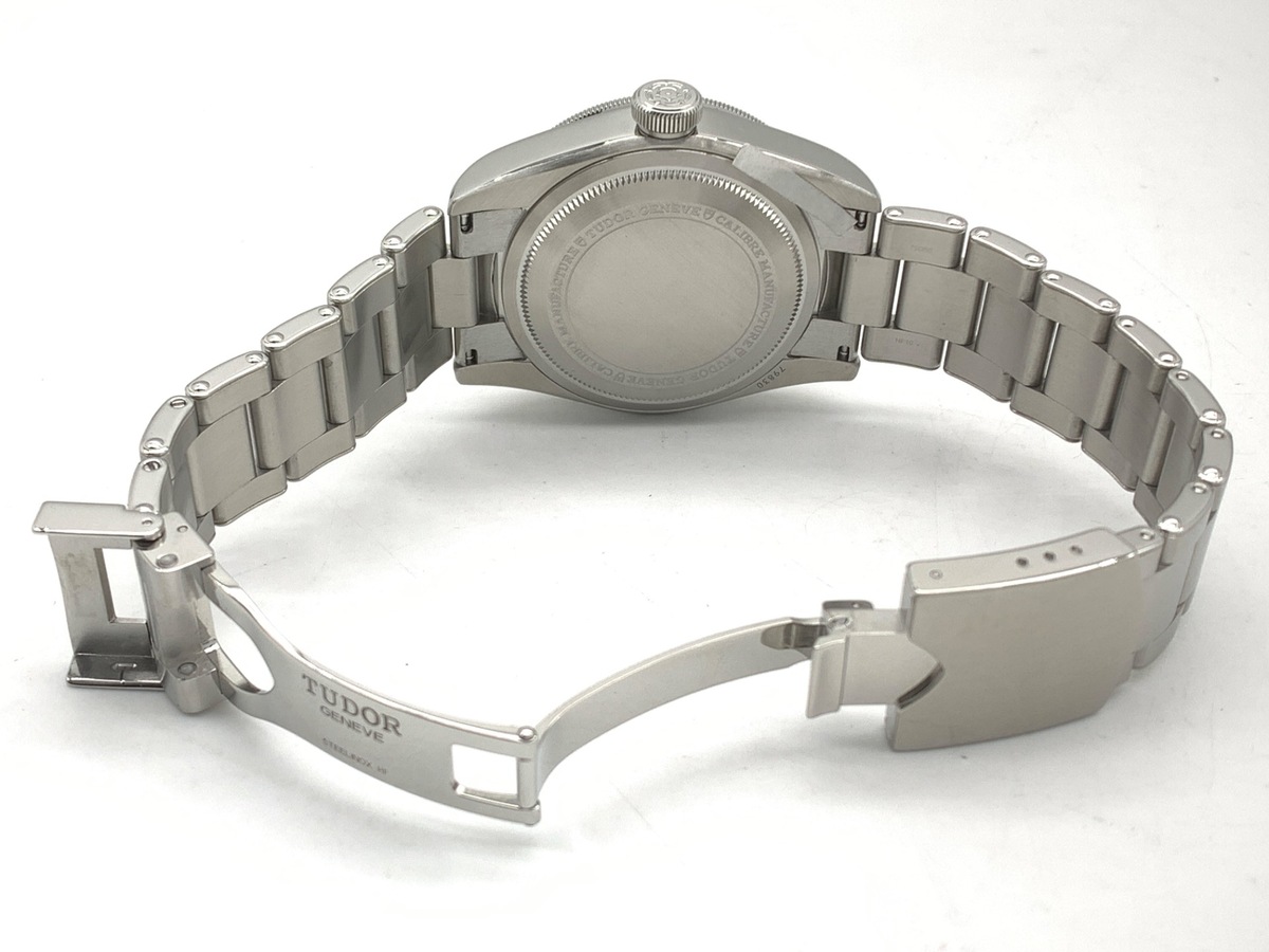 チューダー ブラックベイ GMT ブラック 79830RB ステンレススティール ブルー/レッドベゼル SSブレス