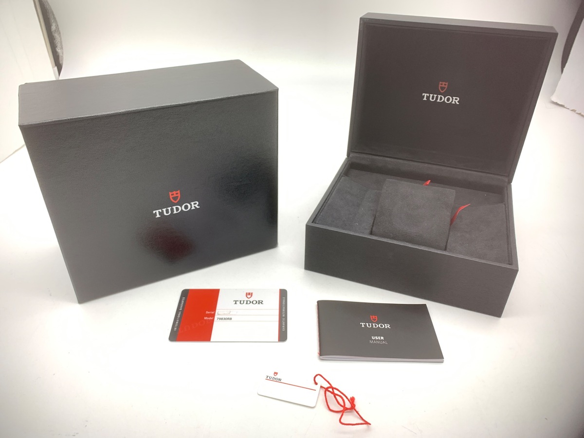 チューダー ブラックベイ GMT ブラック 79830RB ステンレススティール ブルー/レッドベゼル SSブレス