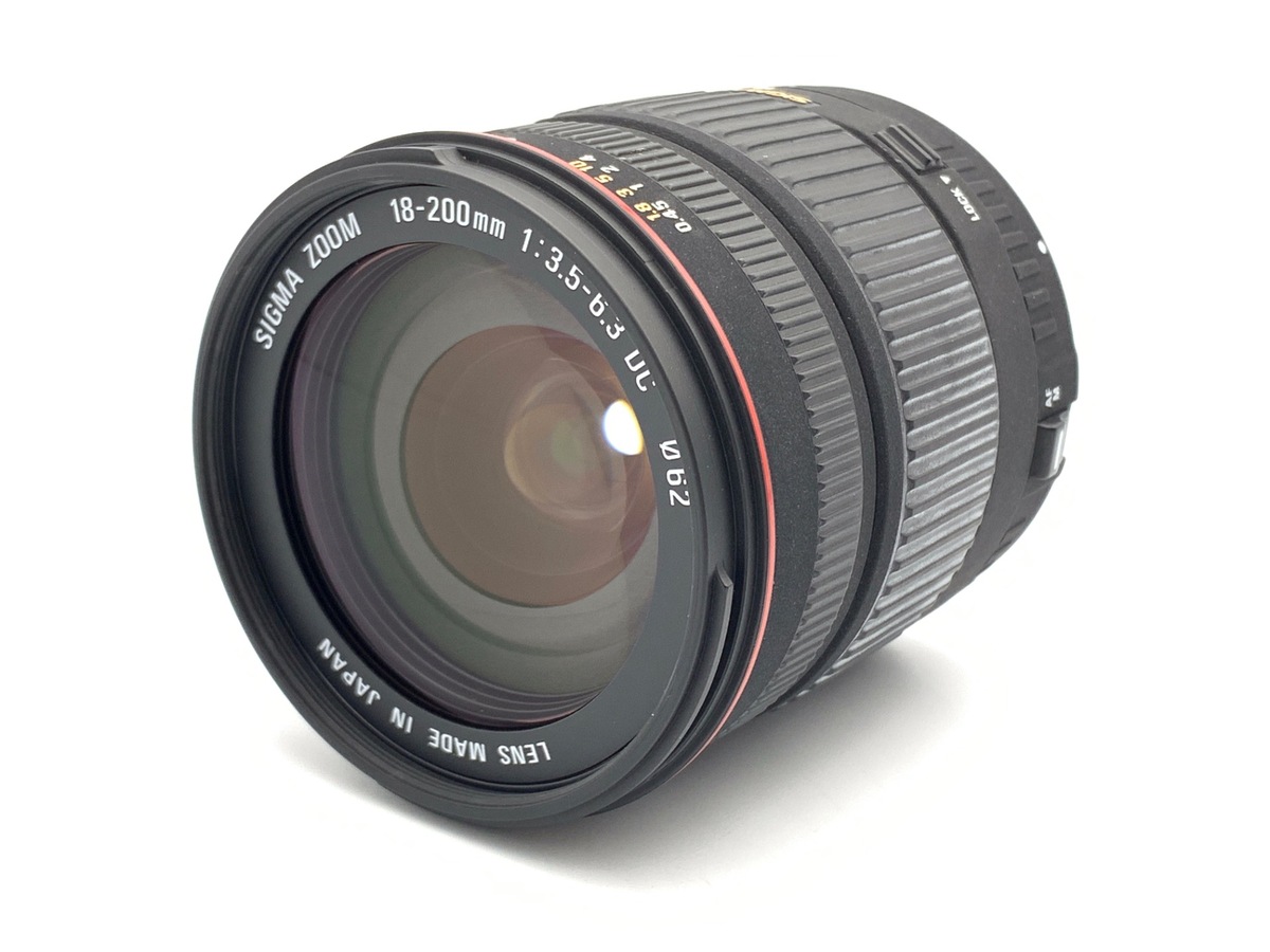 中古】シグマ 18-200mm F3.5-6.3 DC キヤノン用｜｜カメラのキタムラ