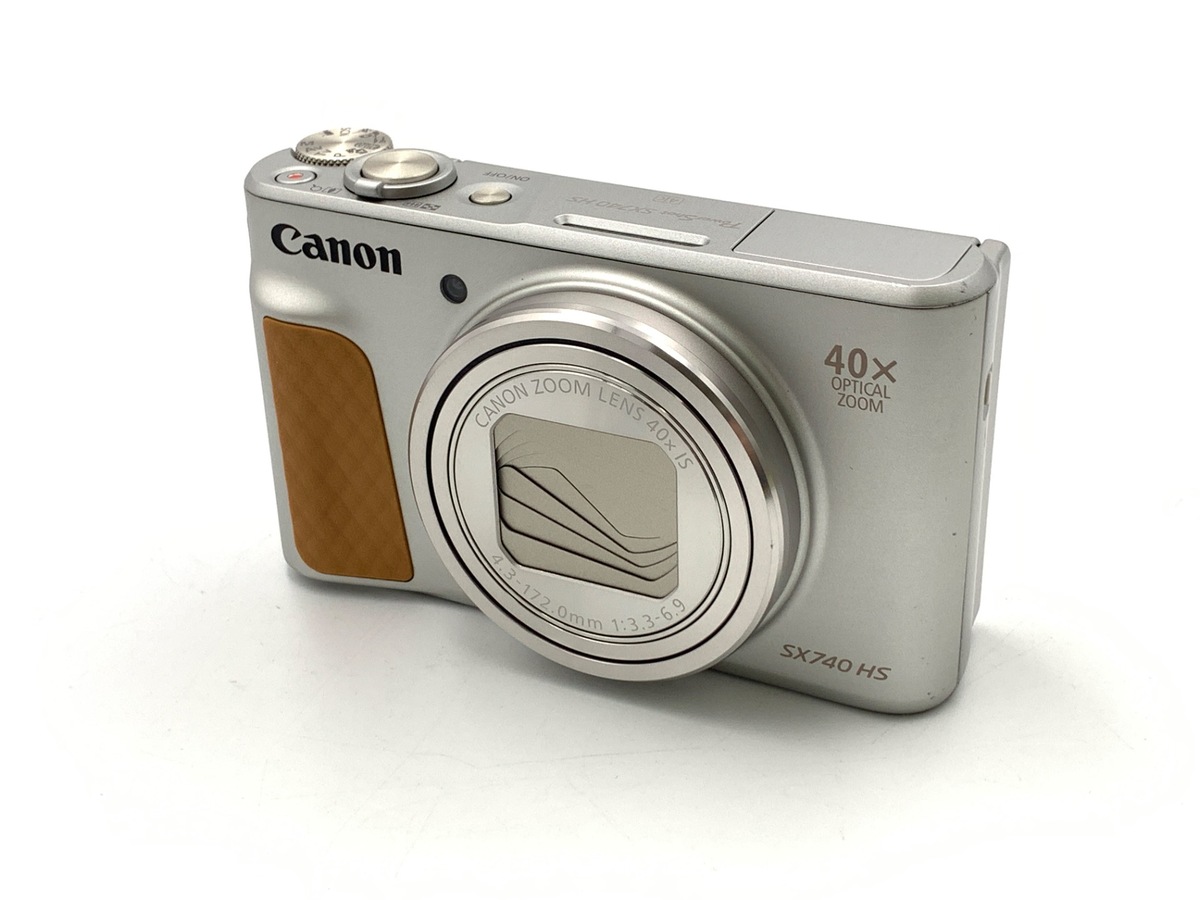 中古：B(並品)】キヤノン PowerShot SX740 HS シルバー | 2448590071754