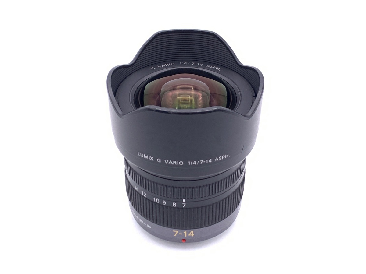 中古】パナソニック LUMIX G VARIO 7-14mm/F4.0 ASPH. [H-F007014
