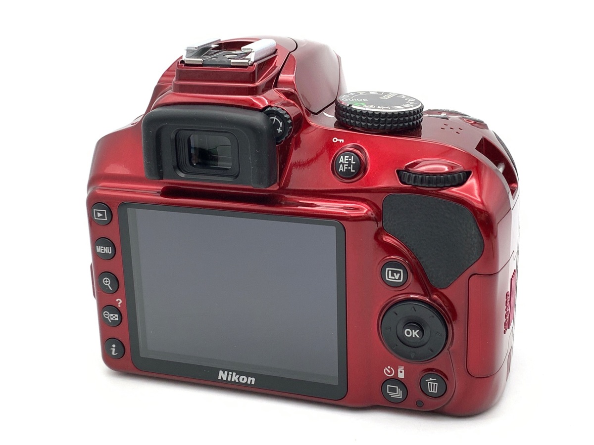 D3400 ボディ レッド【2416万画素】
