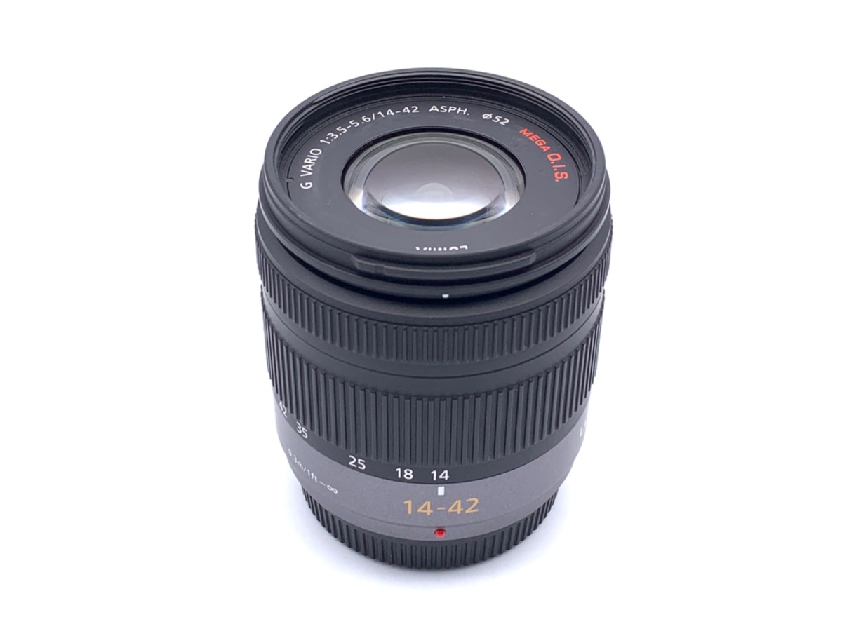中古】パナソニック LUMIX G VARIO 14-42mm F3.5-5.6 ASPH./MEGA