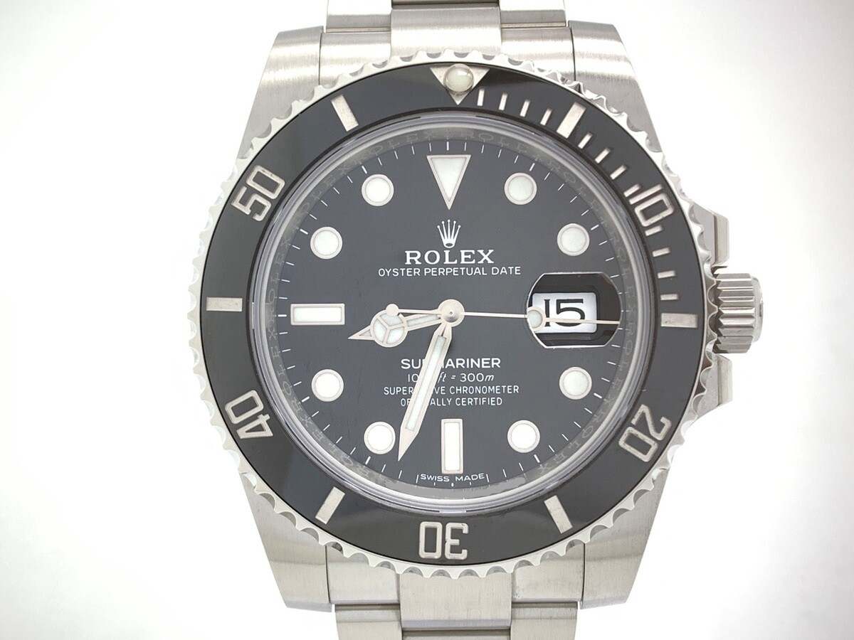 ロレックス(ROLEX) サブマリーナー デイト ブラック 116610LN ステンレススティール