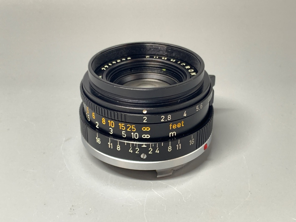 [美品]ライカ ズミクロン M35mm f2 6枚玉 委託】Leica(ライカ) SUMMICRON-M 35mm F2 (6枚玉・ツノ付