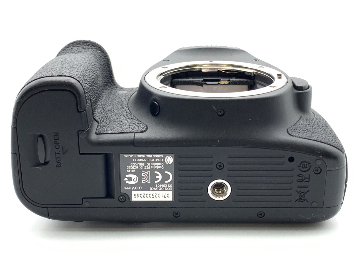 中古：B(並品)】キヤノン EOS 6D ボディ | 2448600060952