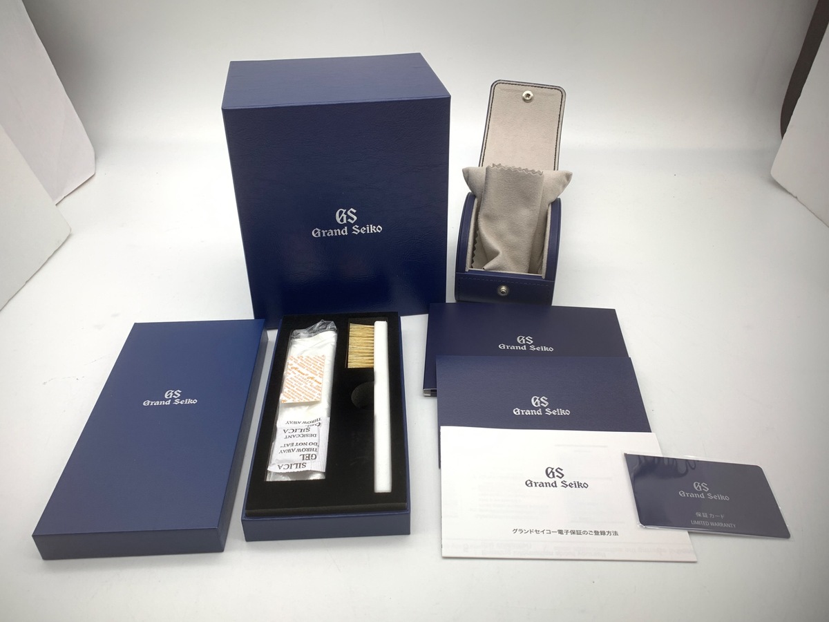 グランドセイコー ヘリテージコレクション ブラック SBGX261/9F62-0AB0 ステンレススティール