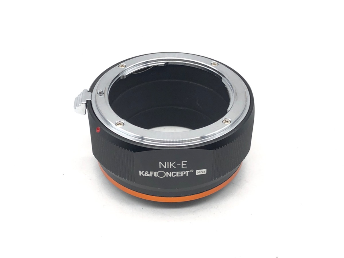 【中古】K&F Concept KF-NFE.P マウントアダプター [レンズ側：ニコンF ボディ側：ソニーE]