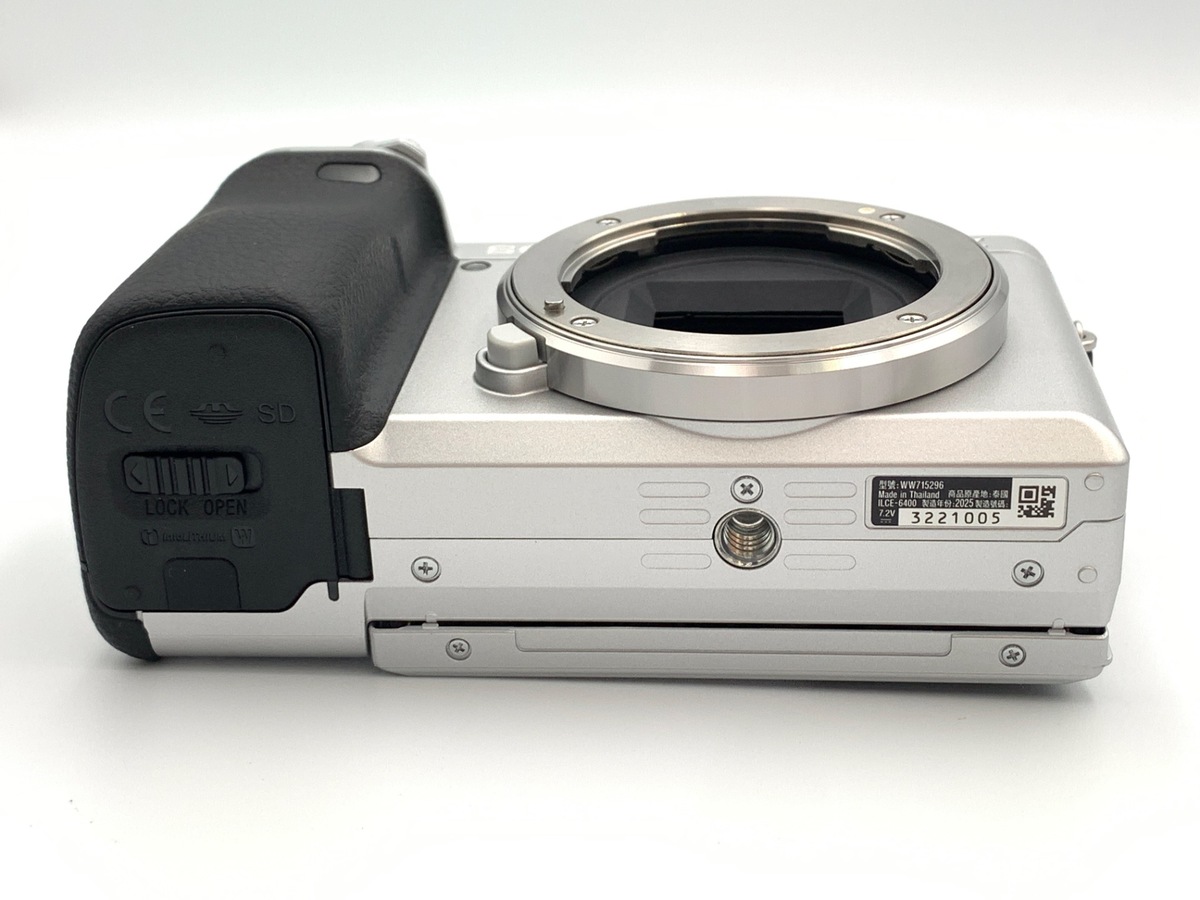 中古：A(美品)】ソニー α6400 ボディ シルバー [ILCE-6400 S