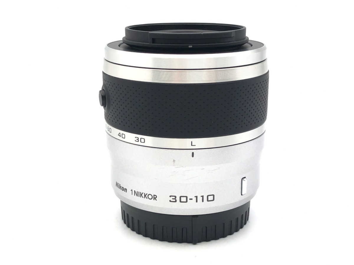 中古：C(やや難あり)】ニコン 1 NIKKOR VR30-110mm f/3.8-5.6 シルバー
