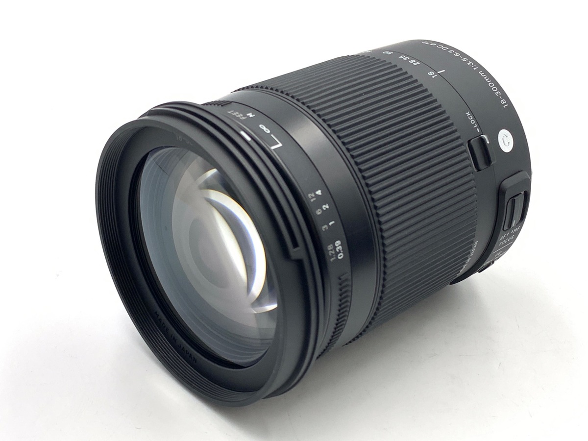 18-300/3.5-6.3 キヤノン DC MACRO OS HSM Contemporary