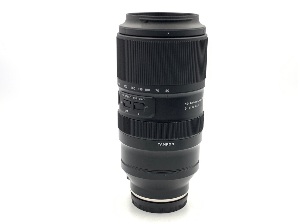 【中古】タムロン 50-400mm F/4.5-6.3 Di III VC VXD ソニー Eマウント用(Model A067)