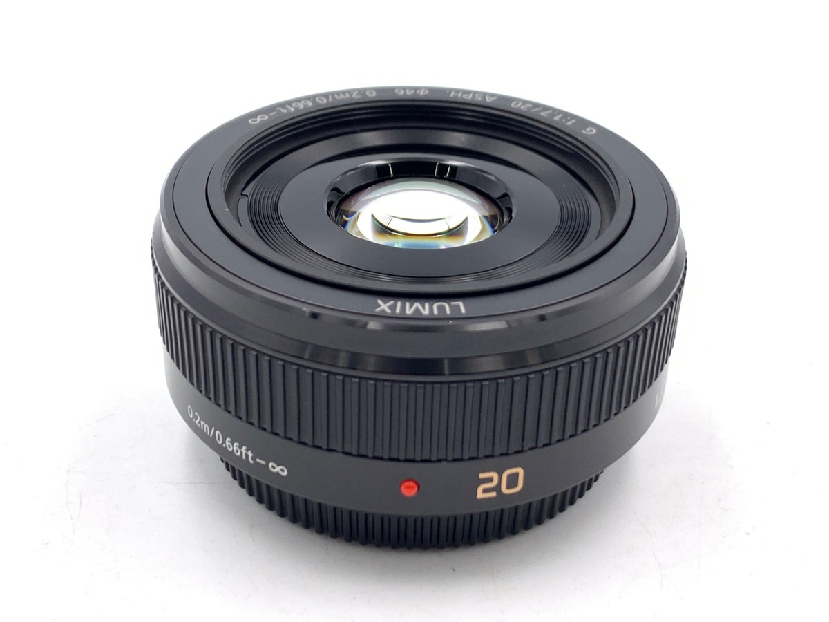 LUMIX G 20mm/F1.7 II ASPH. H-H020A-K [ブラック] 中古価格比較