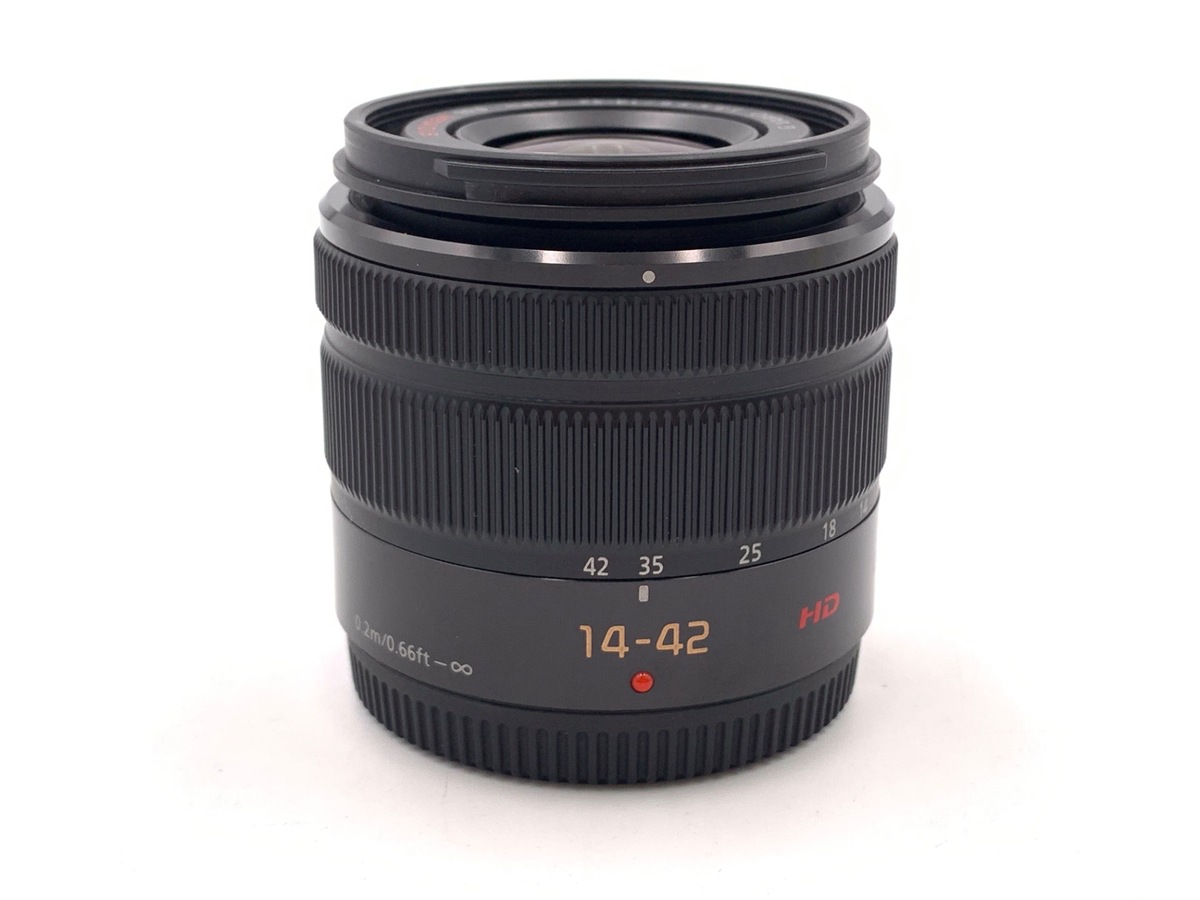 中古】パナソニック LUMIX G VARIO 14-42mm F3.5-5.6 II ASPH. MEGA