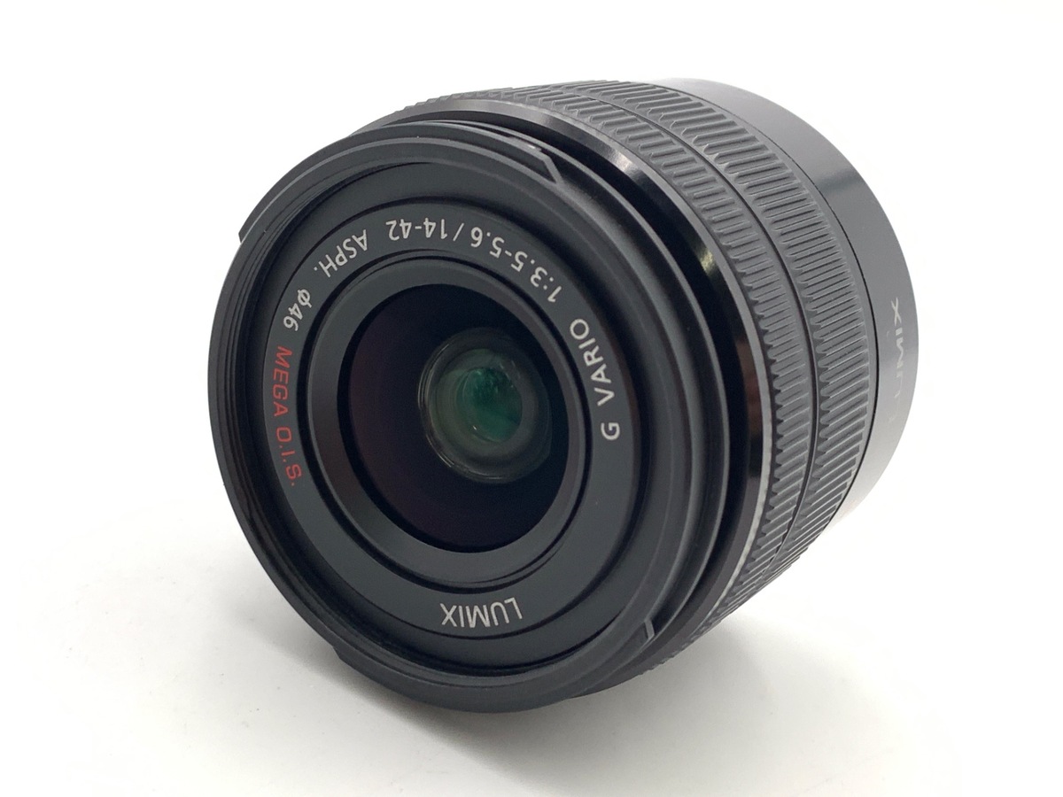 中古】パナソニック LUMIX G VARIO 14-42mm F3.5-5.6 II ASPH. MEGA