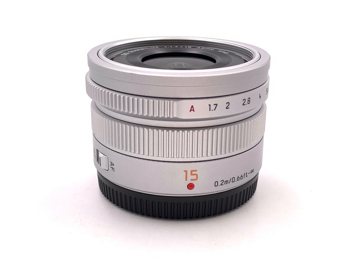 中古】パナソニック LEICA DG SUMMILUX 15mm/F1.7 ASPH. [H-X015
