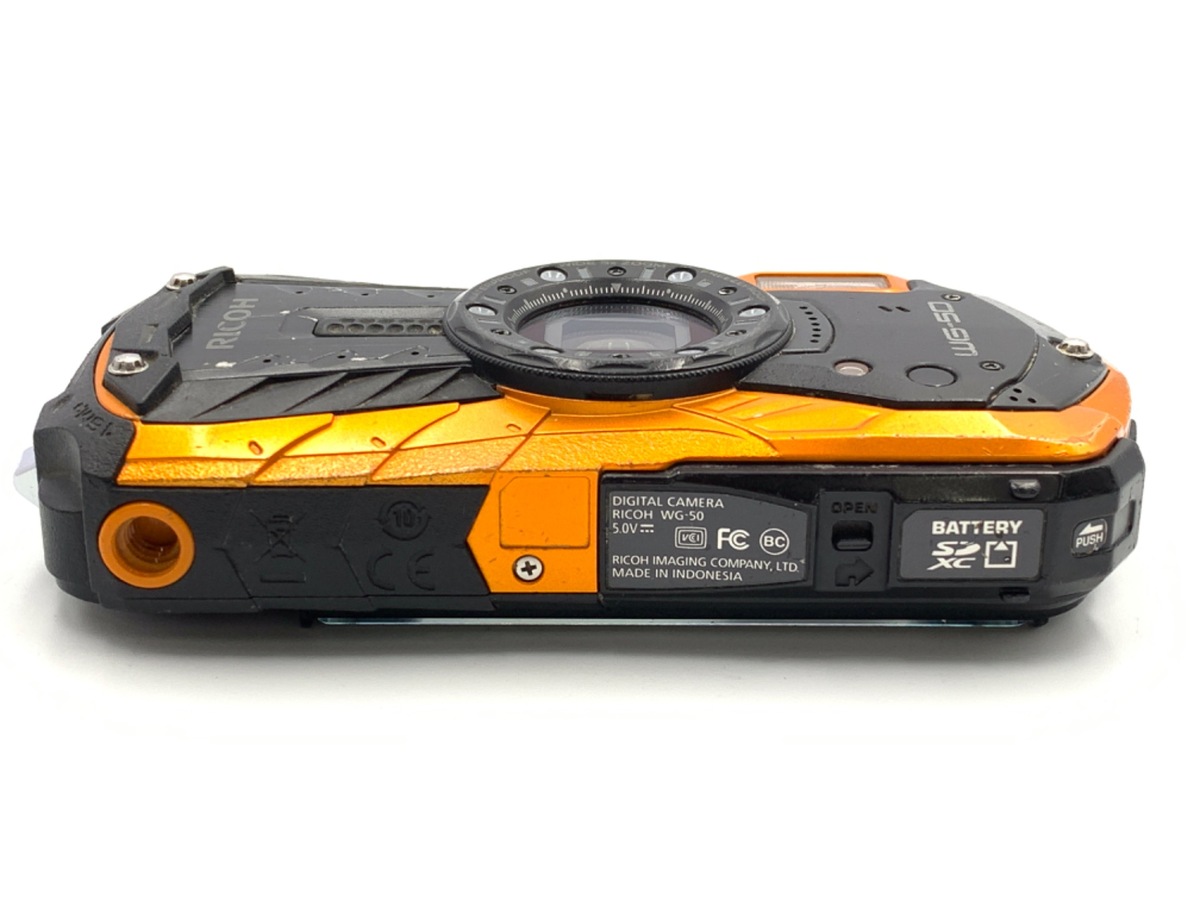 中古：B(並品)】リコー WG-50 オレンジ | 2448640028479