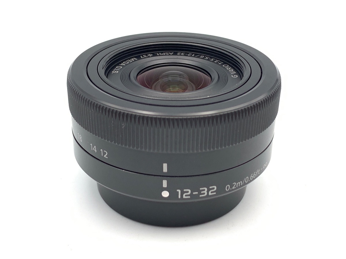 中古】LUMIX G VARIO 12-32/3.5-5.6 ASPH./MEGA O.I.S. ﾌﾞﾗｯｸ (H