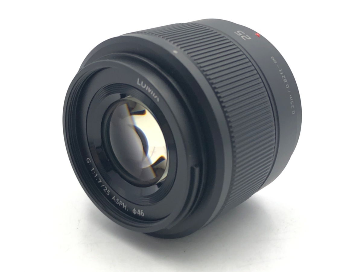 �p�i�\�j�b�N LUMIX G 25mm F1.7 ASPH. [H-H025K] �u���b�N
