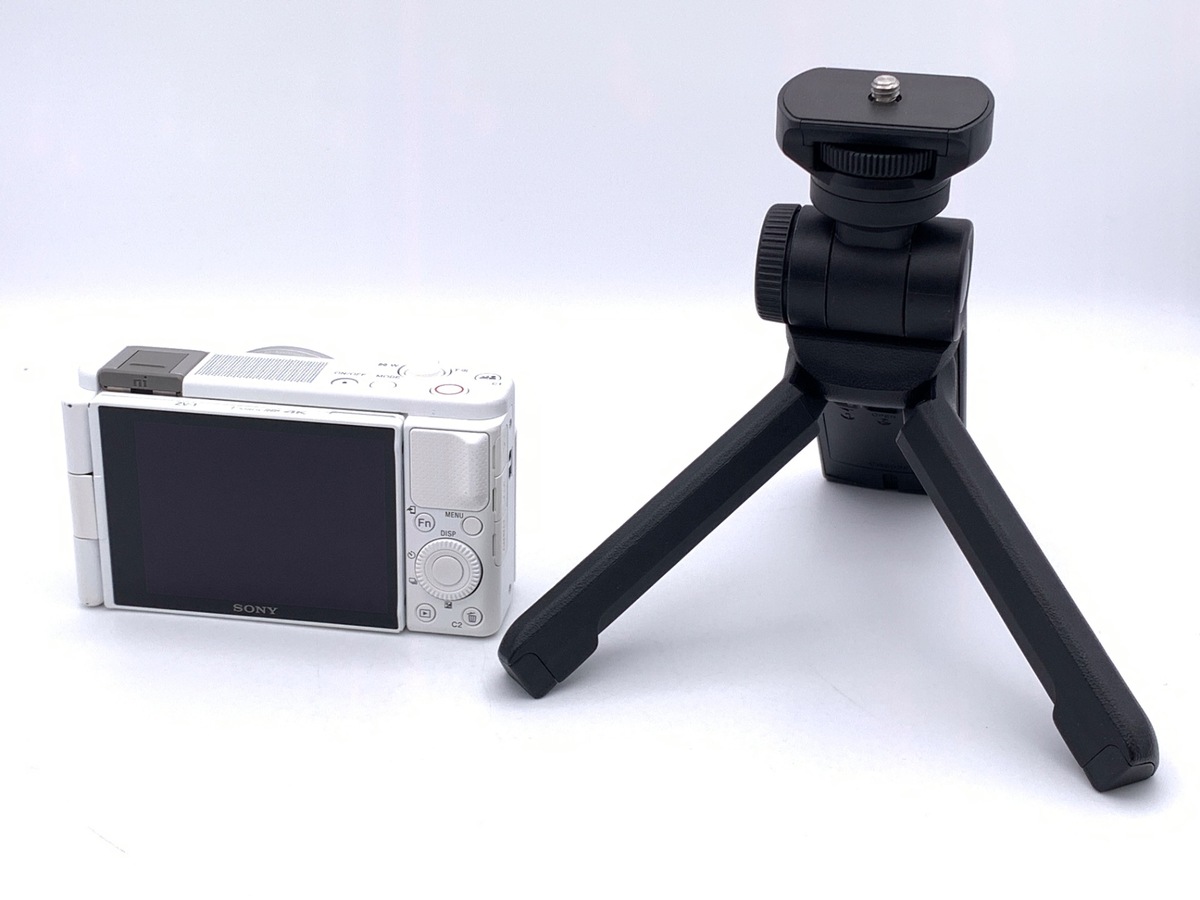 即購入不可⑤779★中古美品動作品 ZV-1Gシューティンググリップキット 中古】ソニー VLOGCAM ZV-1G W シューティンググリップキット ホワイト