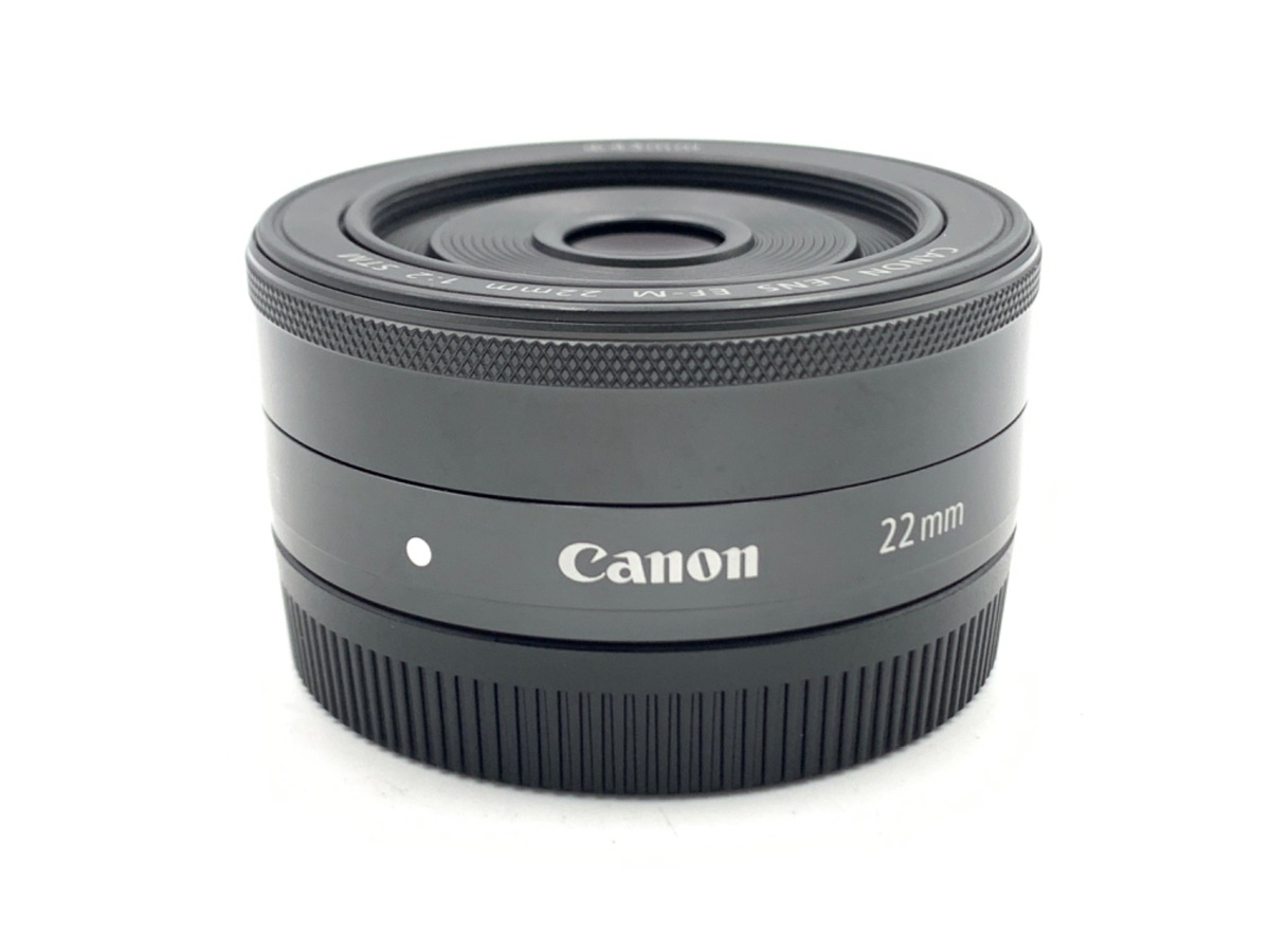 キヤノン EF-M22mm F2 STM シルバー Canon 単焦点広角レンズ EF-M22mm F2 STM シルバー ミラーレス一眼対応