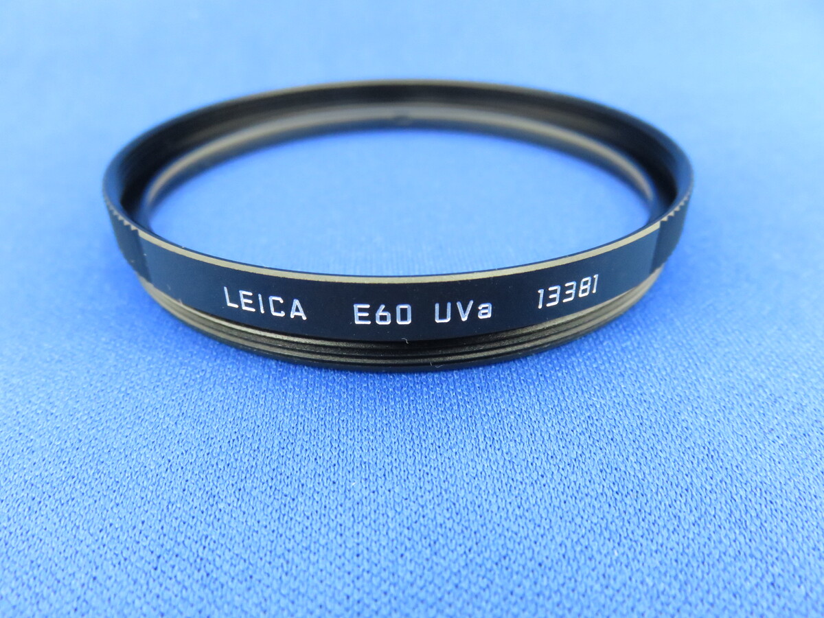 並品》Leica UVAフィルター E60 II LEICA - LEICA E60 UVa 13381