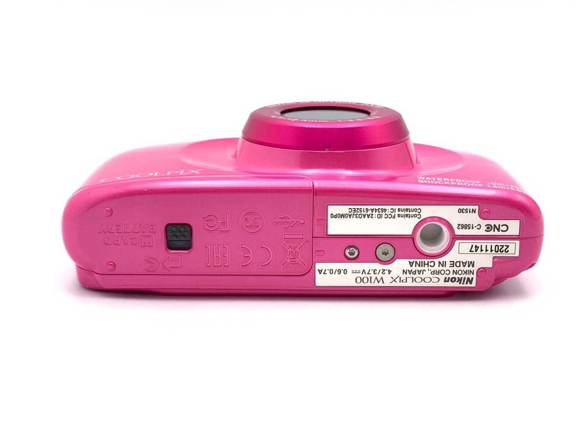 COOLPIX W100 ピンク【1317万画素】