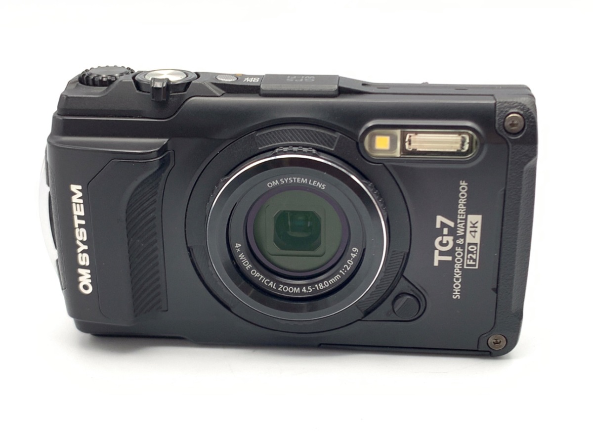 中古：B(並品)】OM SYSTEM Tough TG-7 BLK ブラック | 2448660016234