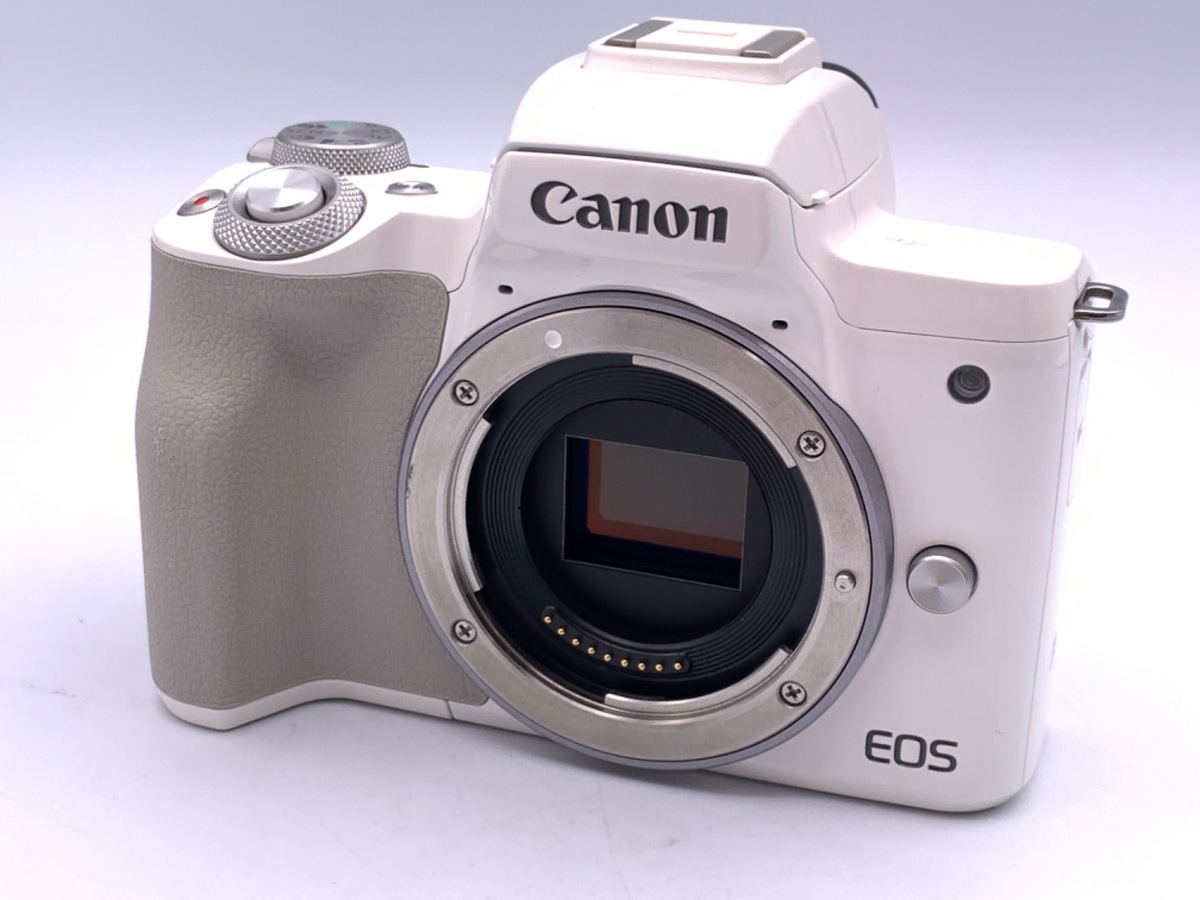 中古：AB(良品)】キヤノン EOS Kiss M ボディ ホワイト