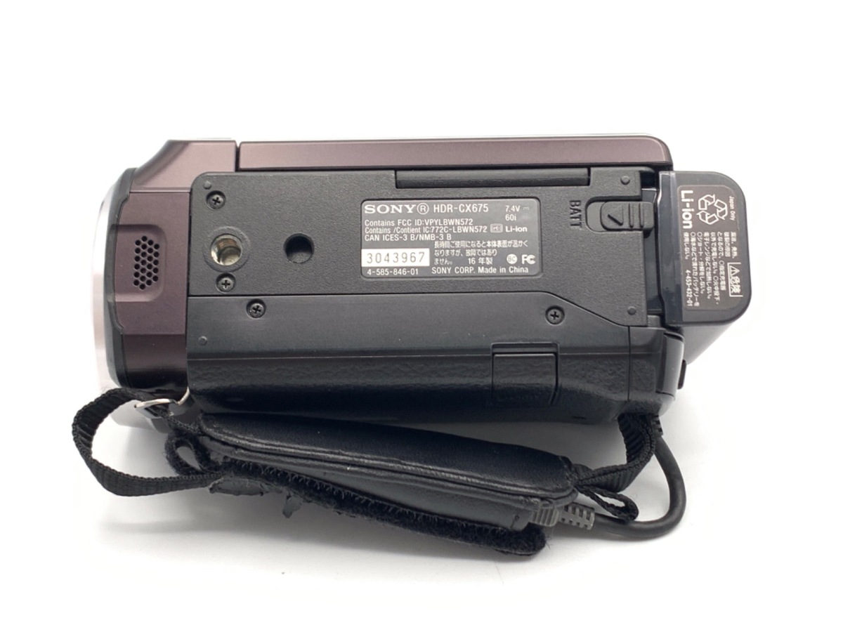 中古：B(並品)】ソニー デジタルHDビデオカメラレコーダー HDR-CX675