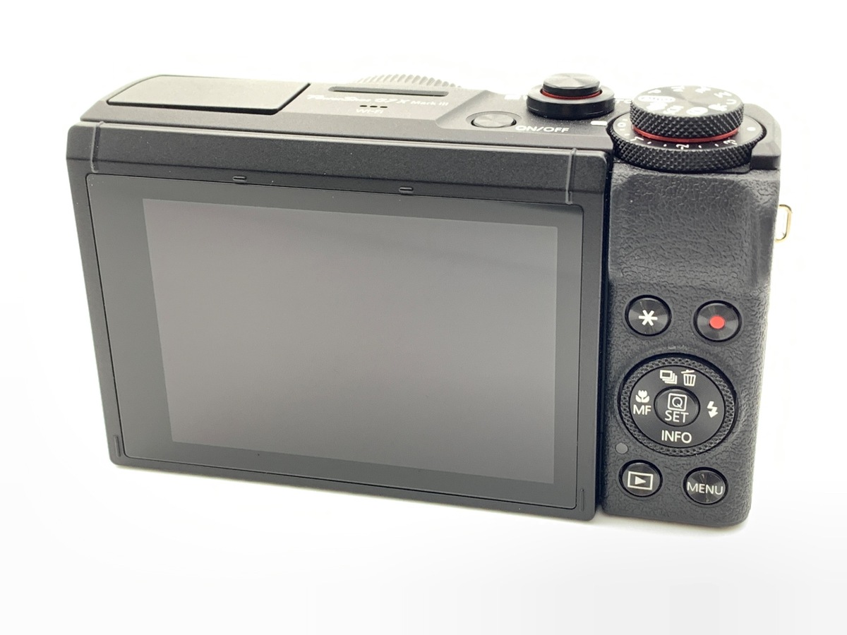 中古：A(美品)】キヤノン PowerShot G7 X Mark III ブラック