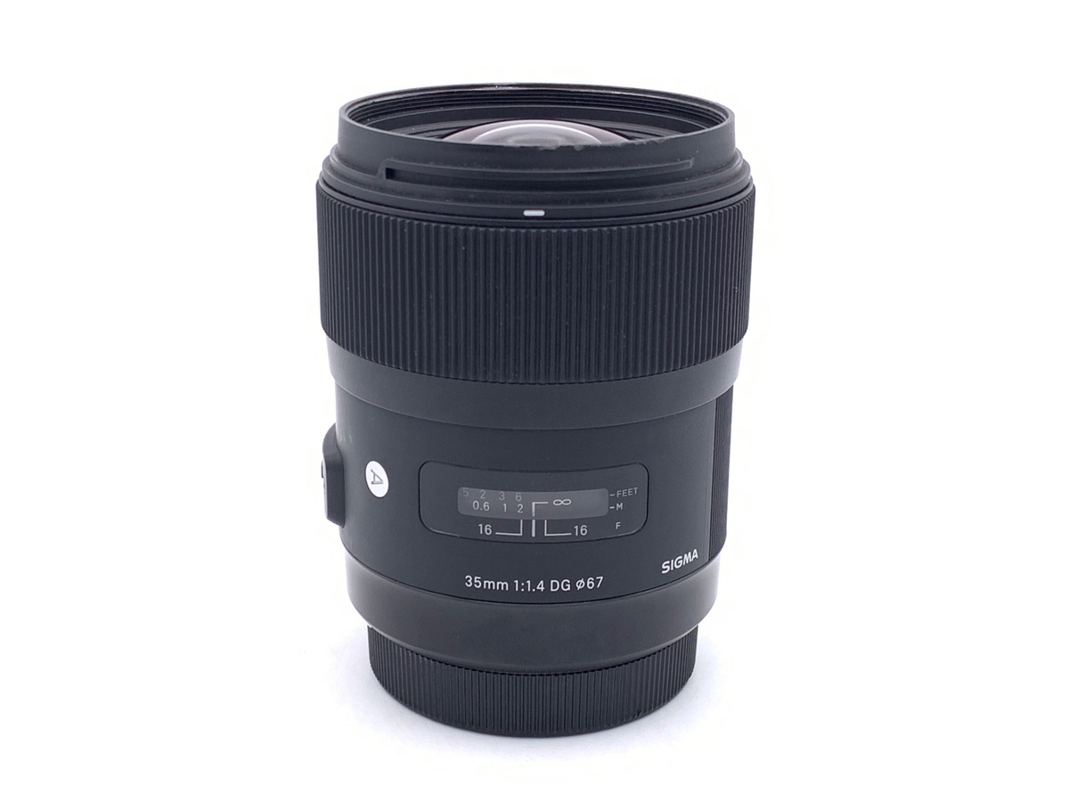 超美品 35mm F1.4 DG HSM CANON　EFマウント　M546 シグマ Canon EFマウント 35mm F1.4単焦点レンズ